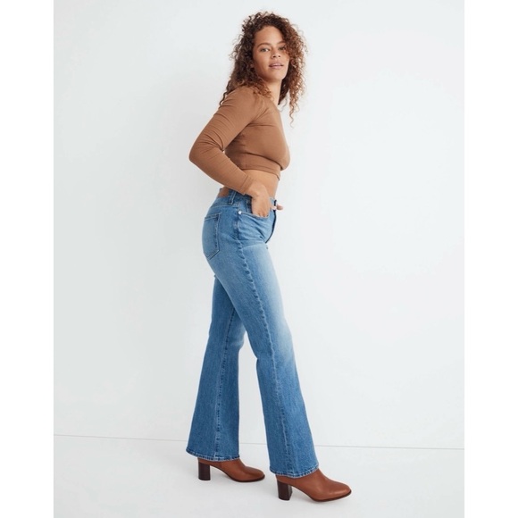 NEW Madewell The Perfect Vintage Flare Jean Pointview Wash - Picture 1 of 10